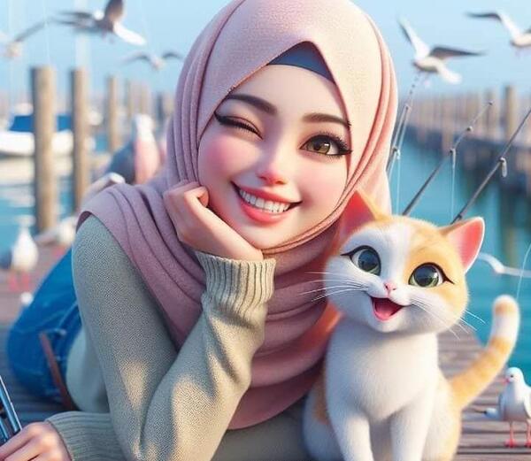 عکس دخترانه مذهبی کارتونی