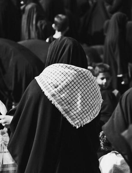 عکس دخترانه مذهبی با چفیه