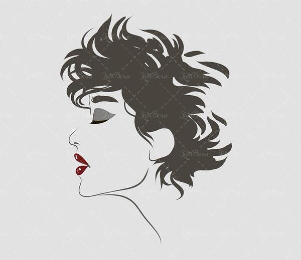 عکس دخترونه نیم رخ با ماسک