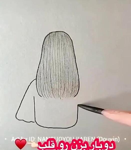 عکس نقاشی خوشگل دخترانه