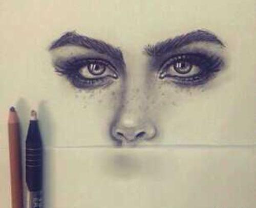 عکس نقاشی شده دخترونه برای پروفایل