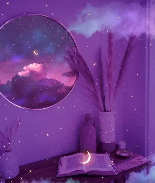 عکس دخترونه ویسگون بنفش