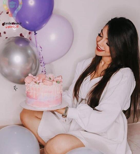 عکس تولد دونفره دخترانه