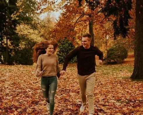 عکس دونفره پاییزی اینستاگرام