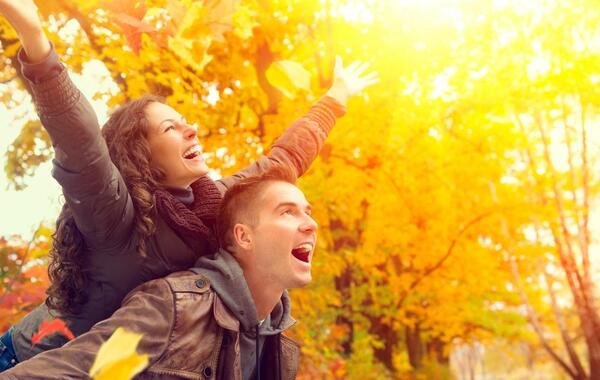 عکس دونفره پاییزی بدون متن