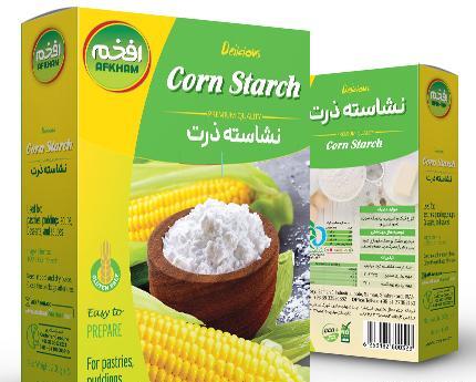 عکس نشاسته ذرت پودر نشده
