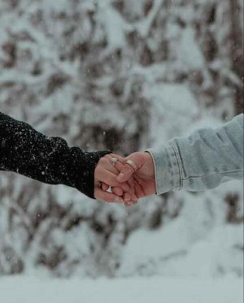 عکس دونفره بدون چهره برای پروفایل
