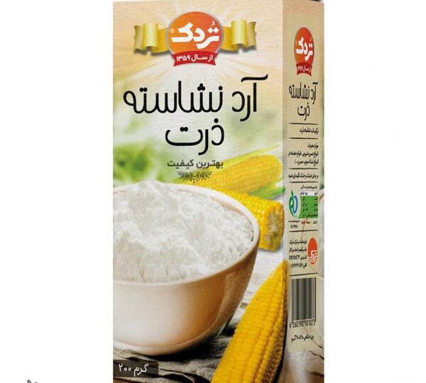 عکس نشاسته گندم و ذرت