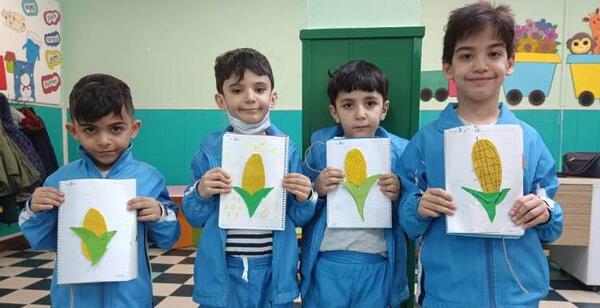 عکس کاردستی ذرت