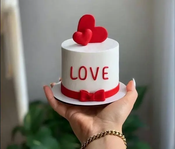عکس کیک دونفره سالگرد ازدواج