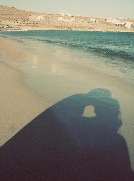 عکس سایه دونفره طبیعی