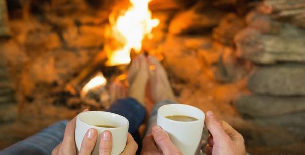 عکس دونفره با قهوه