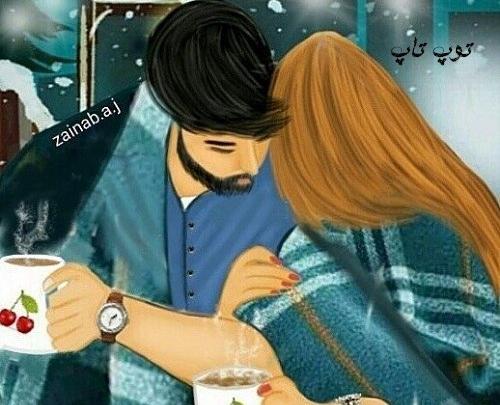 عکس دونفره کارتونی دخترانه