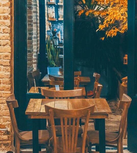 عکس کافه دونفره عاشقانه