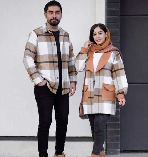 عکس دونفره با لباس ست
