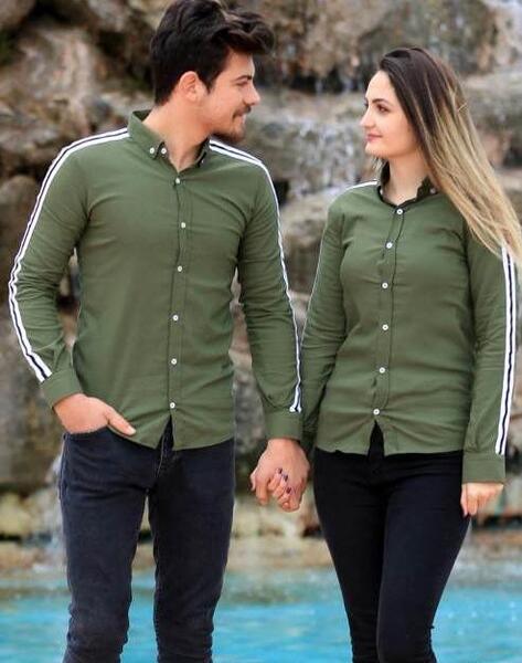 عکس دونفره با لباس ست