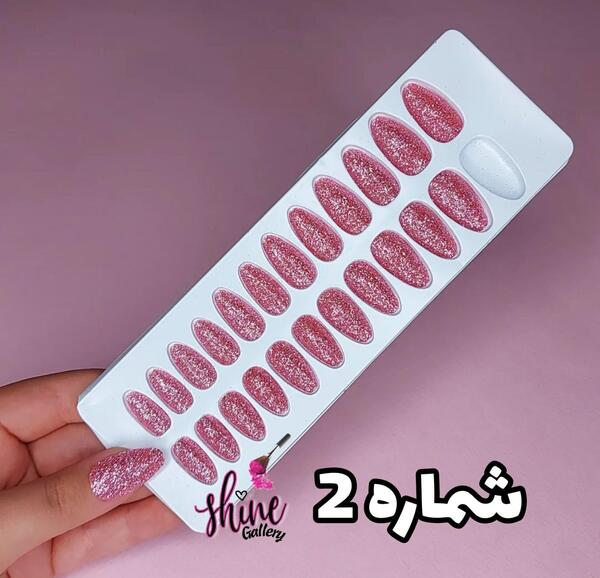عکس ناخن دخترانه اکلیلی