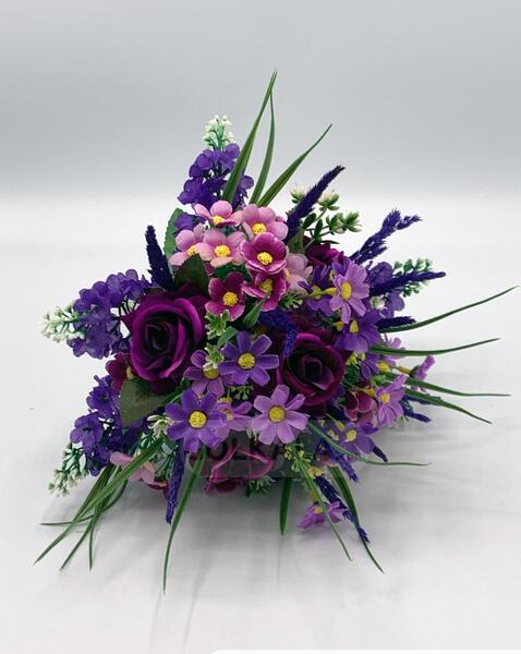عکس دسته گل یاسی