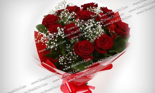 عکس دسته گل رز برای ولنتاین