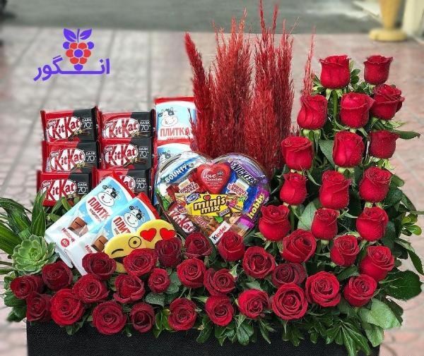 عکس دسته گل رز برای ولنتاین
