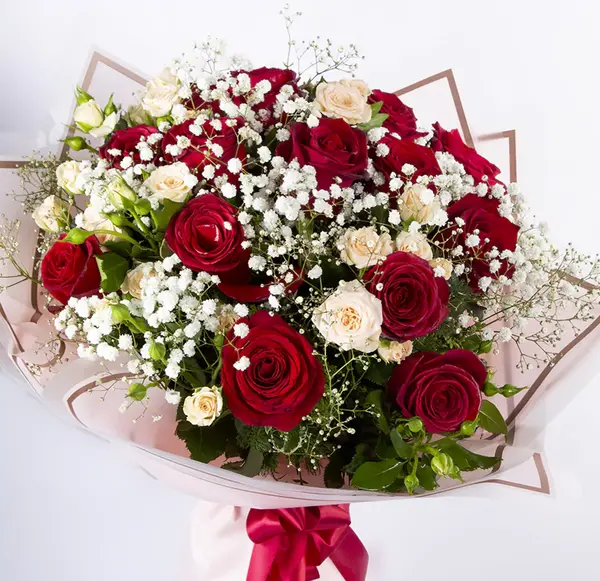 عکس دسته گل رز برای ولنتاین