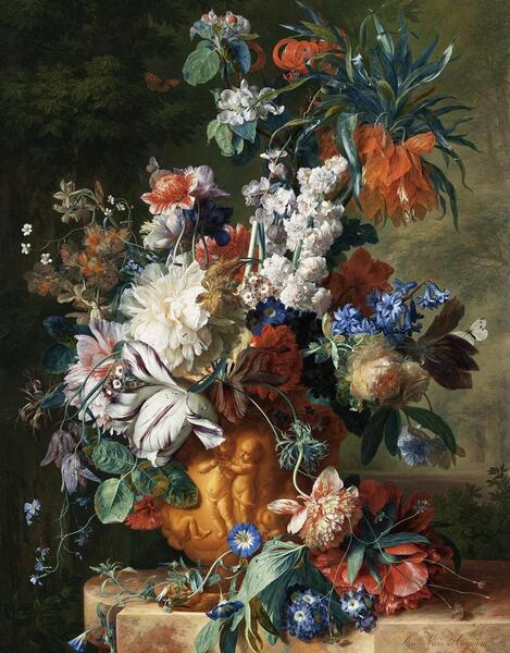 عکس دسته گل برای نقاشی