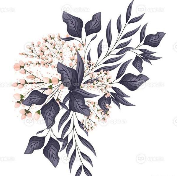 عکس های نقاشی دسته گل