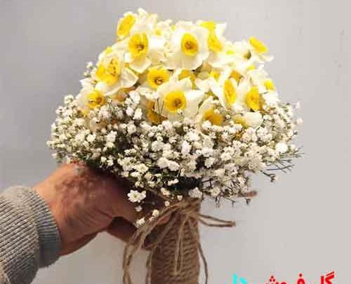 عکس دسته گل مریم و نرگس
