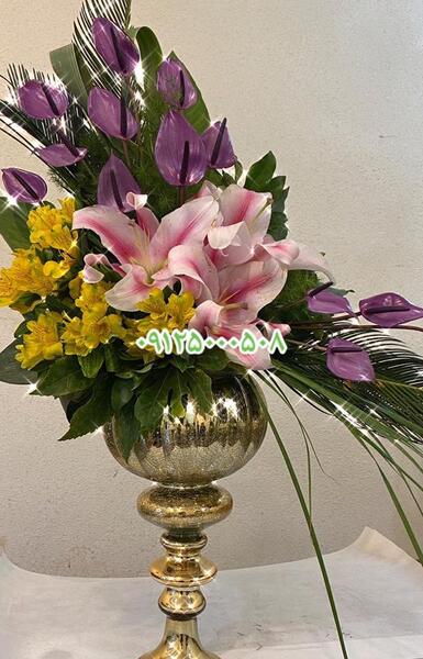 عکس دسته گل مصنوعی برای زایمان