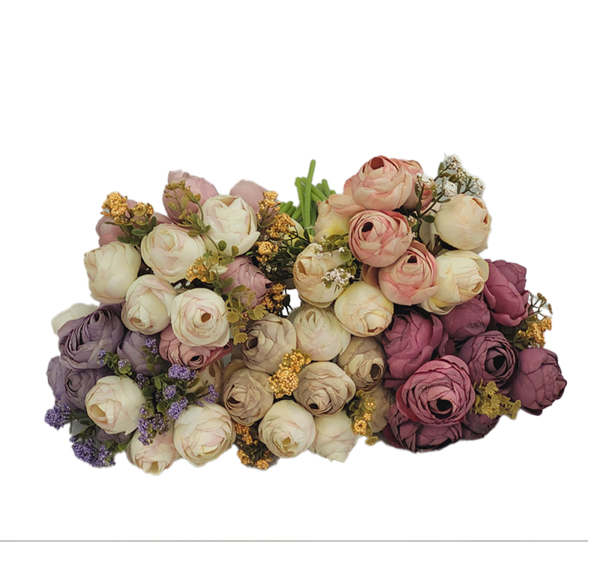 عکس دسته گل مصنوعی زیبا