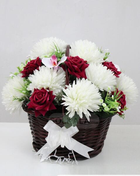 عکس دسته گل مصنوعی زیبا