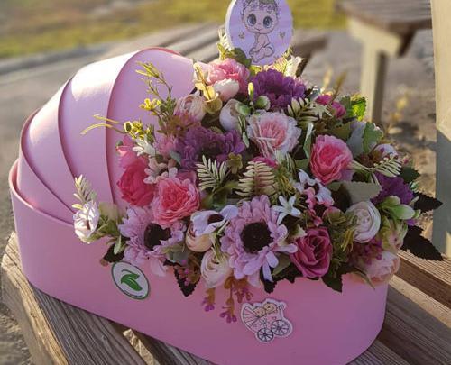 عکس دسته گل مصنوعی زیبا