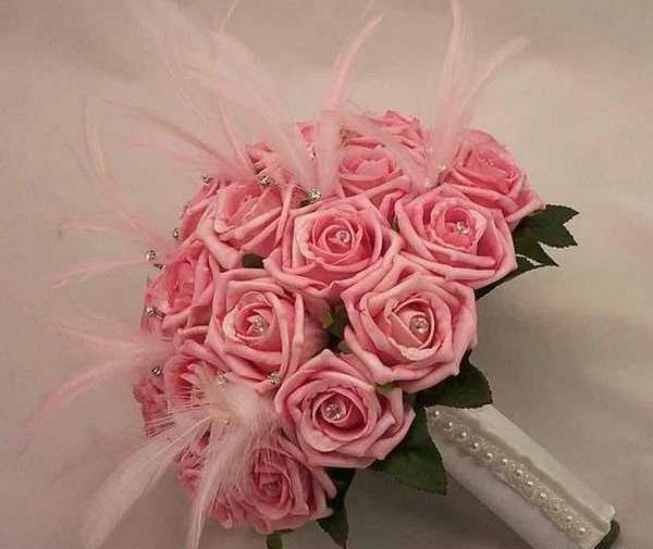 عکس دسته گل مصنوعی زیبا
