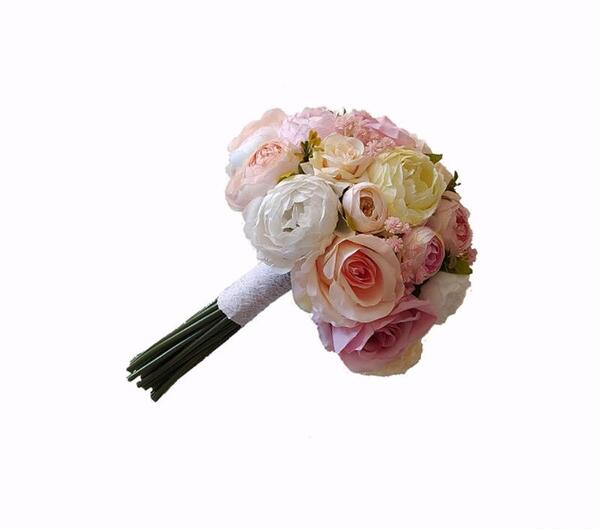 عکس دسته گل رز مصنوعی