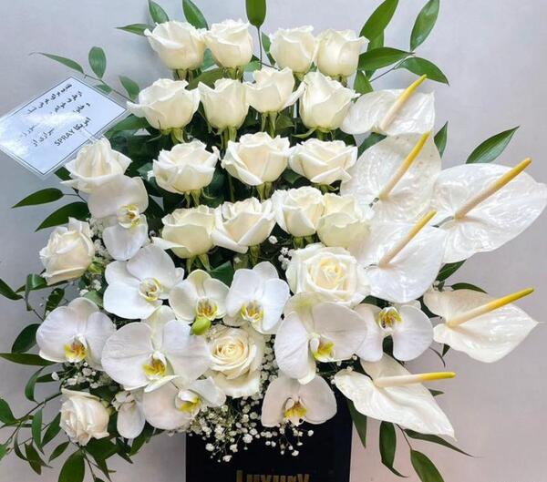 عکس از دسته گل مریم