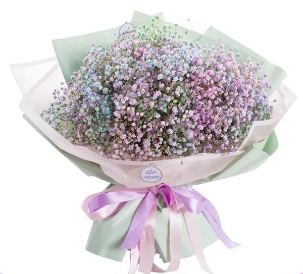 عکس دسته گل عروس ژیپسوفیلا