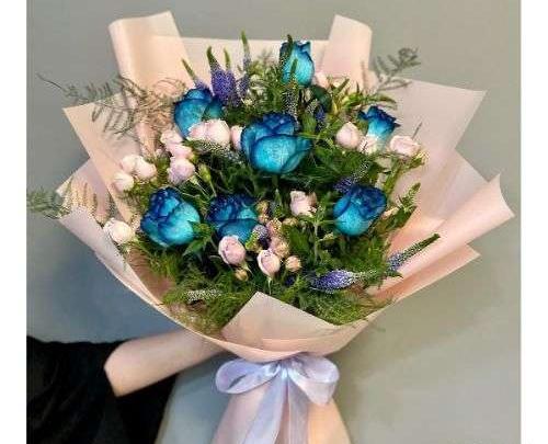 عکس دسته گل خواستگاری فیک