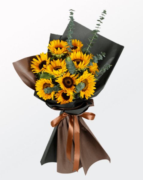 عکس دسته گل افتاب گردون