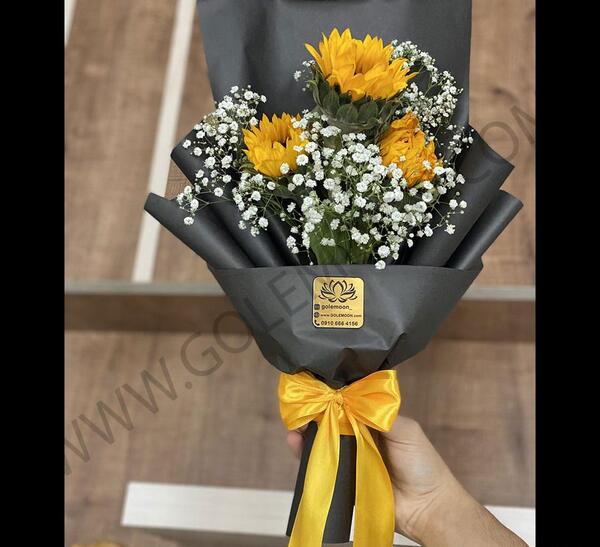 عکس دسته گل افتاب گردون