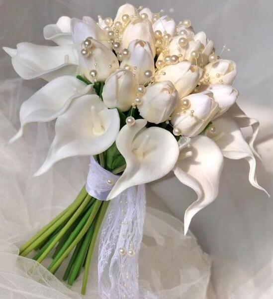 عکس دسته گل عروس لاکچری