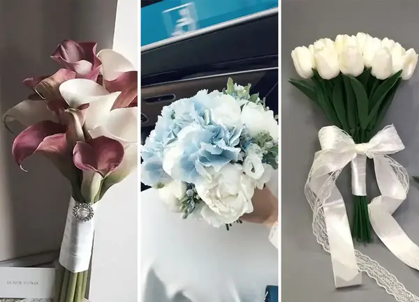 عکس دسته گل عروس لاکچری
