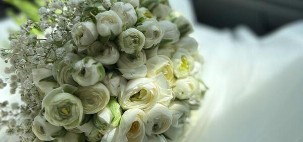 عکس دسته گل گل عروس