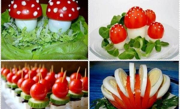 عکس دسته گل با گوجه سبز