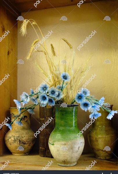 عکس دسته گل با گندم