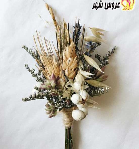 عکس دسته گل با گندم