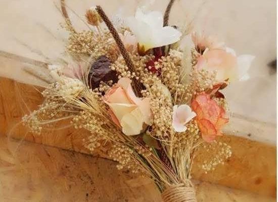عکس دسته گل با گندم