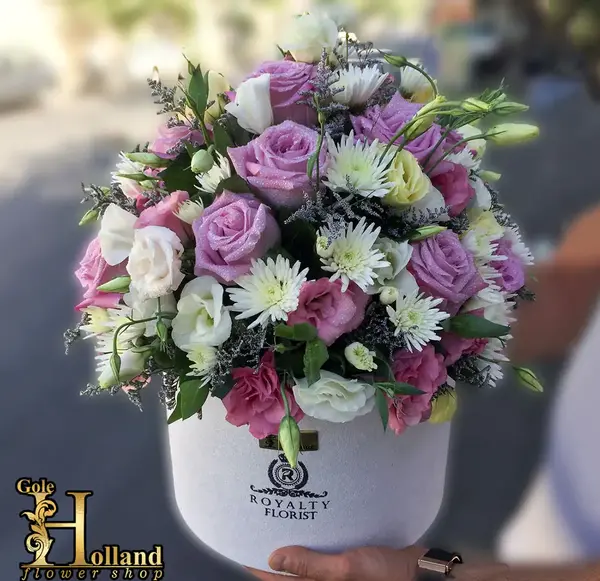عکس دسته گل با کادو