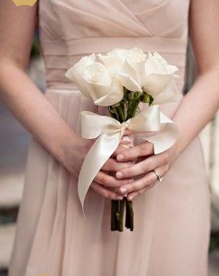 عکس دسته گل عروس کوچک