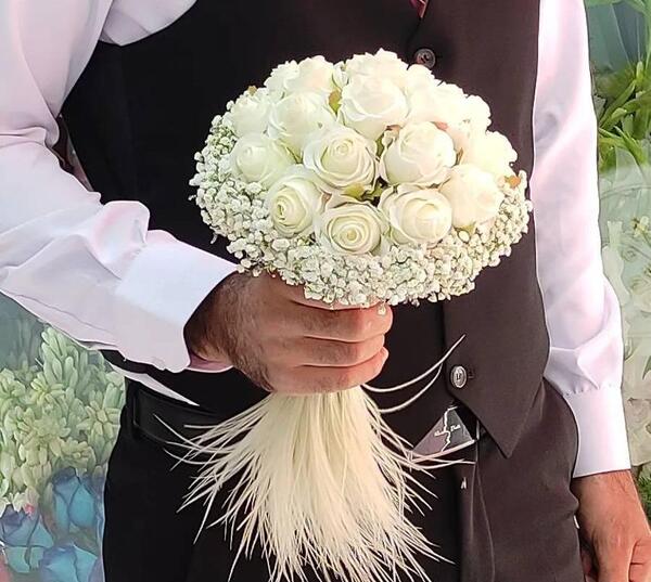 عکس دسته گل عروس کوچک