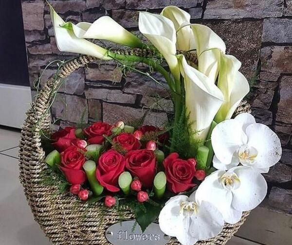 عکس دسته گل خواستگاری لاکچری